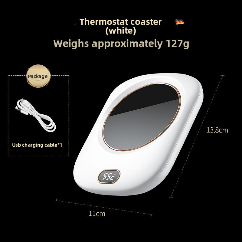 Intelligent constant temperature cup mat heater