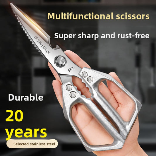 Multi-function Stainless Steel Kitchen Scissors