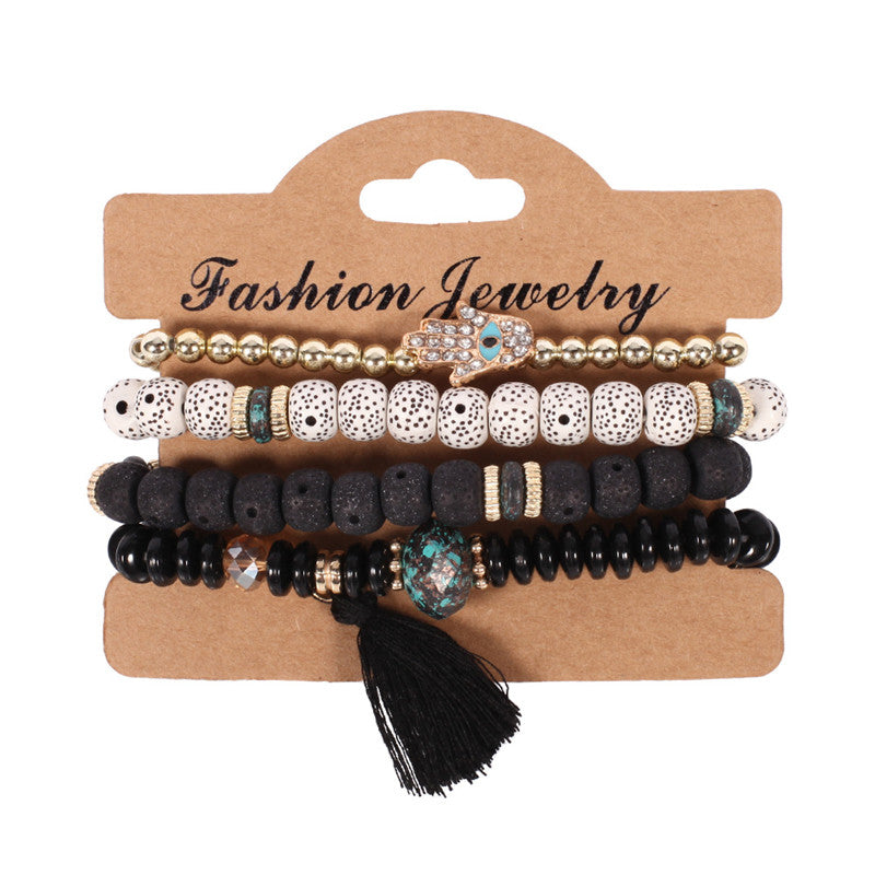 Tassels Show Culture Calm Bracelet Set