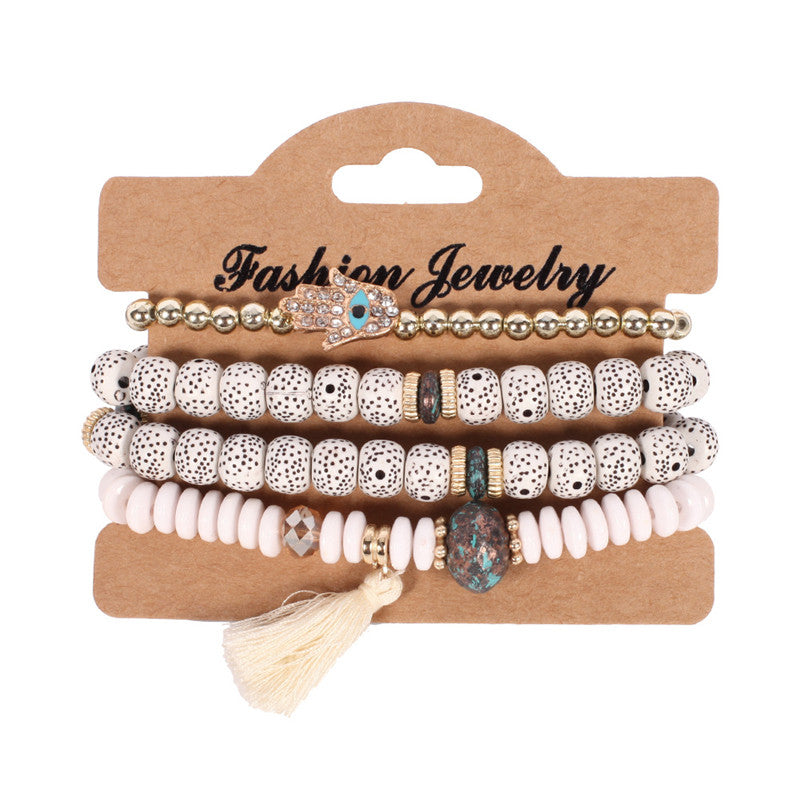 Tassels Show Culture Calm Bracelet Set