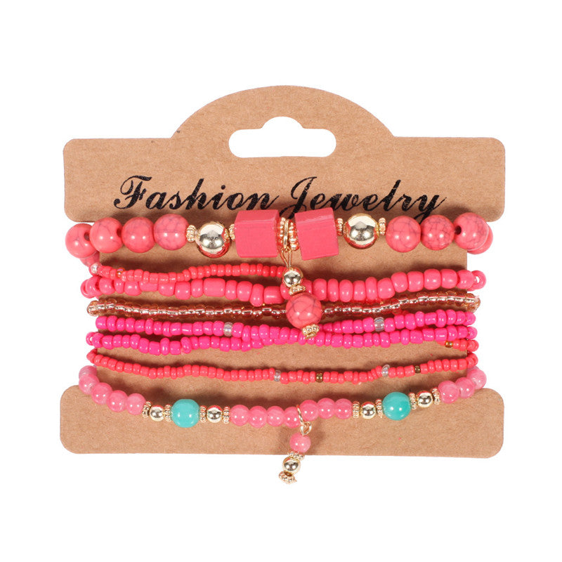 Tassels Show Culture Calm Bracelet Set