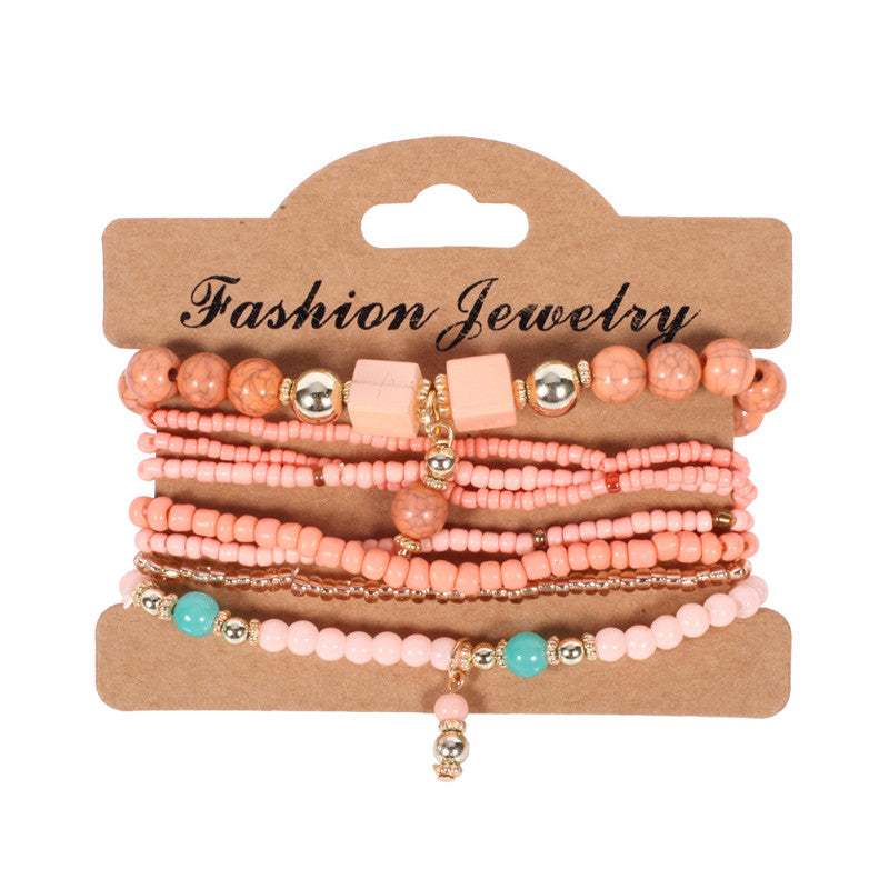 Tassels Show Culture Calm Bracelet Set