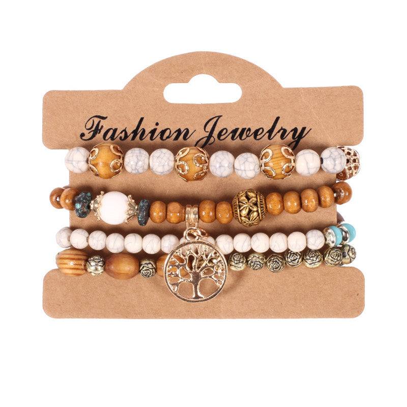 Tassels Show Culture Calm Bracelet Set