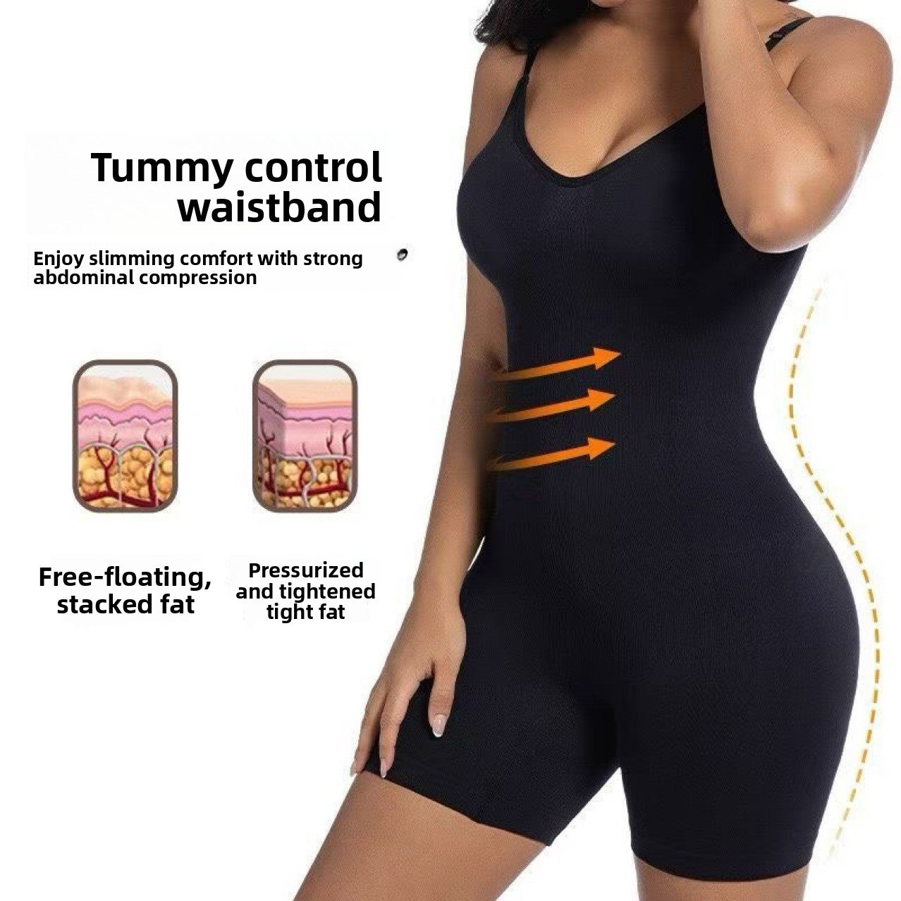 Women's Shapewear Bodysuit Tummy Control