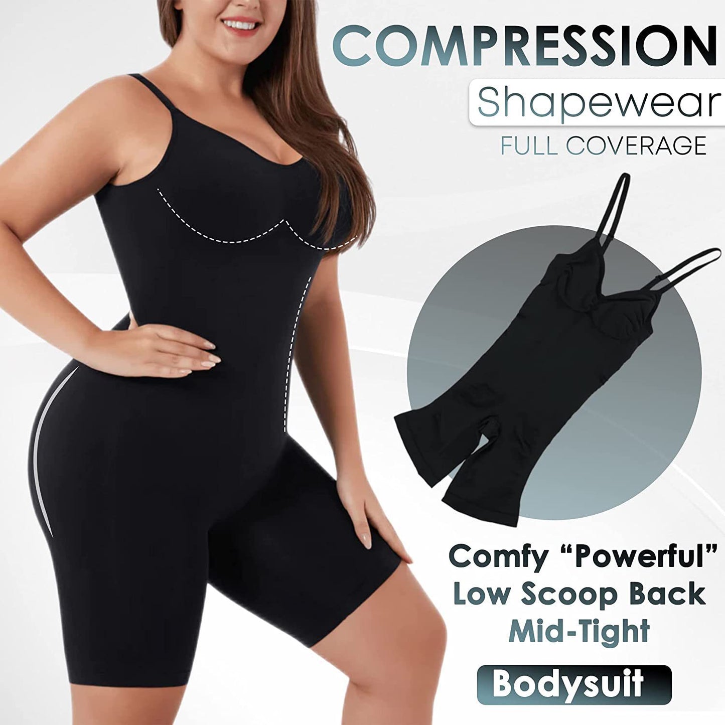 Women's Shapewear Bodysuit Tummy Control