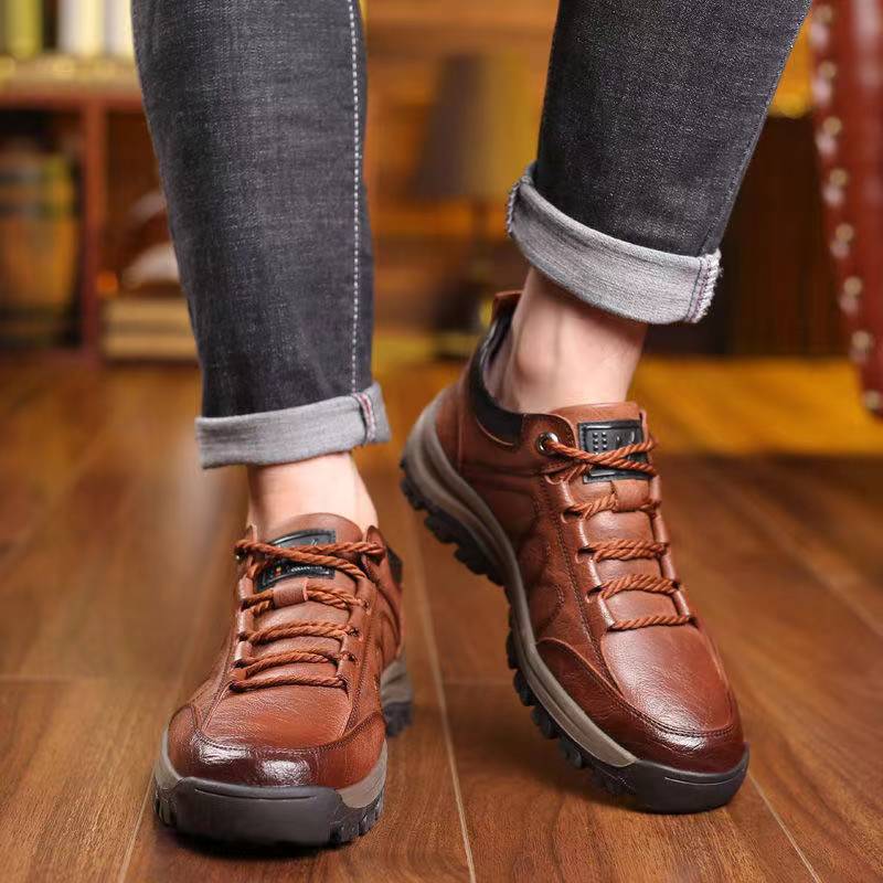 Men's cotton shoes, casual leather shoes, sports shoes