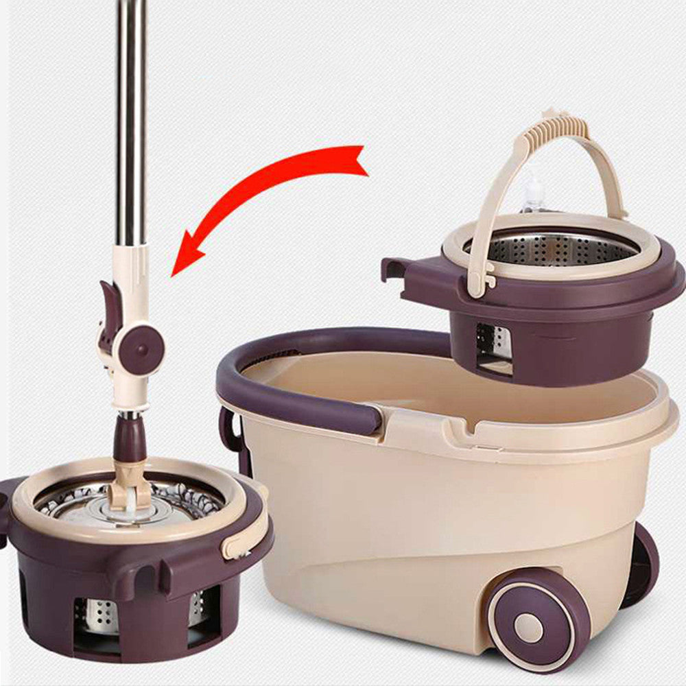 Suspension Bucket Dual Drive Rotary Mop Bucket