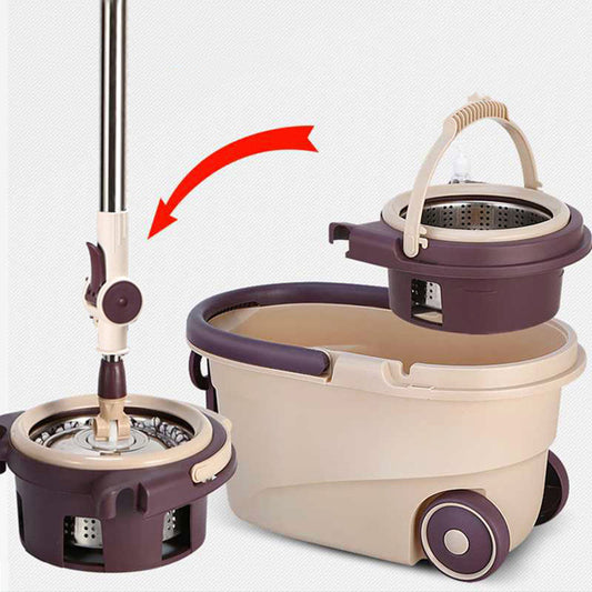 Suspension Bucket Dual Drive Rotary Mop Bucket