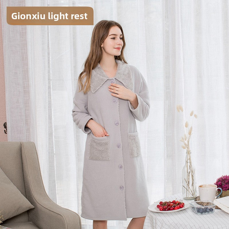 Womens Bathrobe